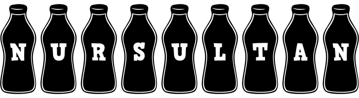 Nursultan bottle logo