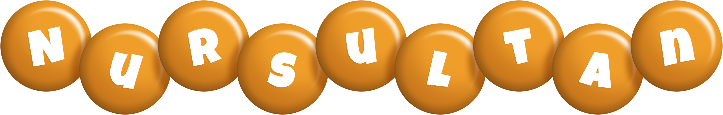 Nursultan candy-orange logo
