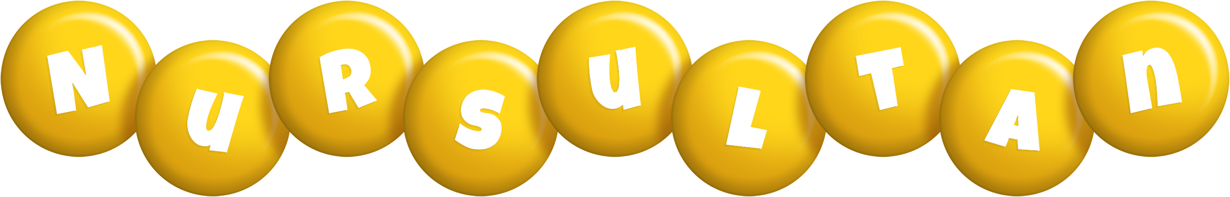 Nursultan candy-yellow logo