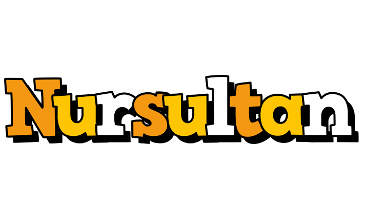 Nursultan cartoon logo