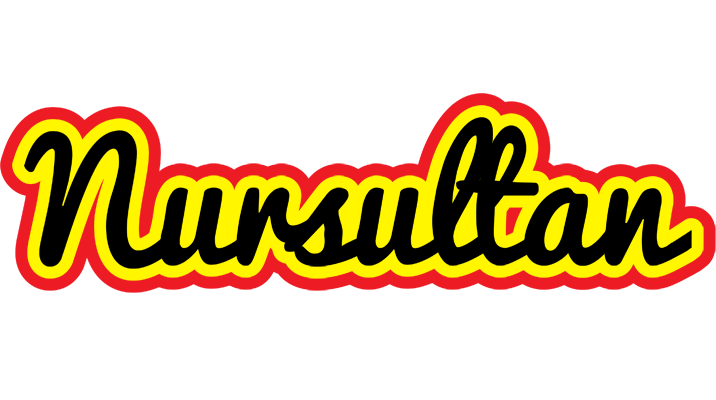 Nursultan flaming logo
