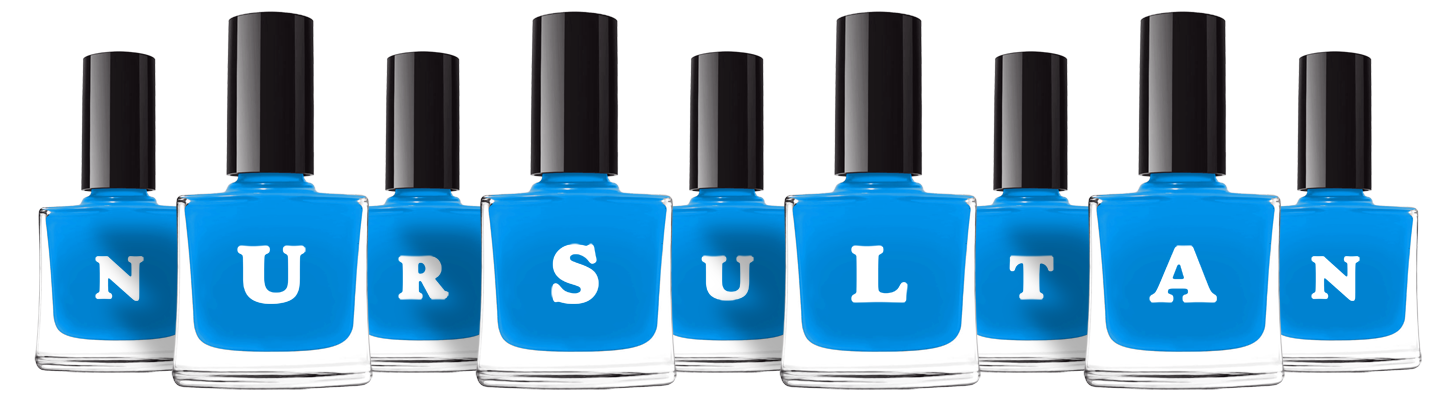 Nursultan glossy logo