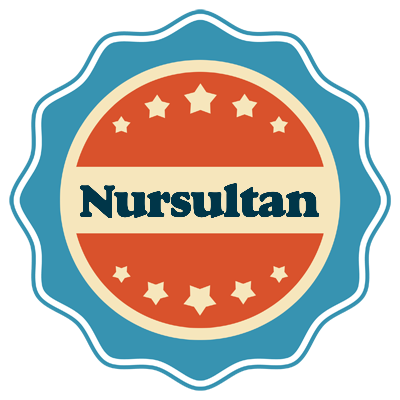 Nursultan labels logo