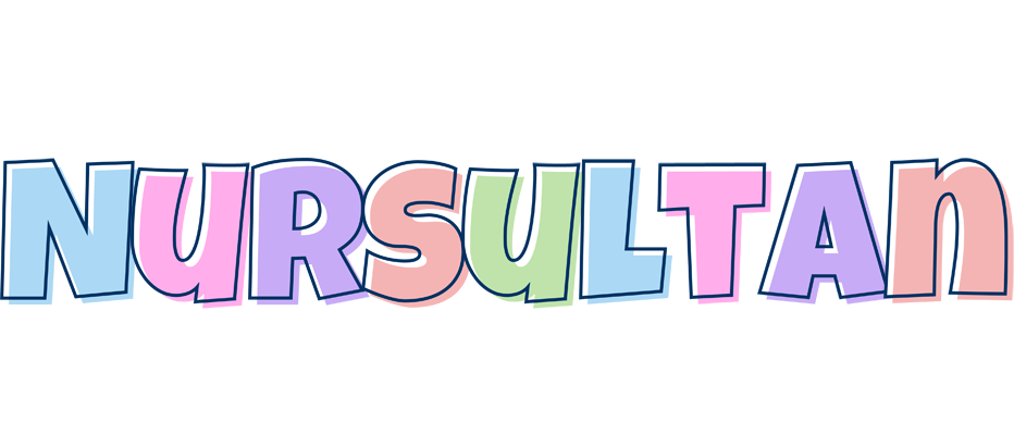 Nursultan pastel logo