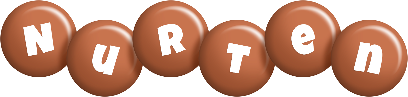 Nurten candy-brown logo