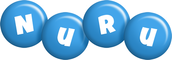 Nuru candy-blue logo