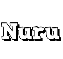 Nuru snowing logo