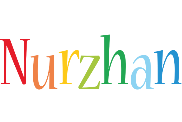 Nurzhan birthday logo