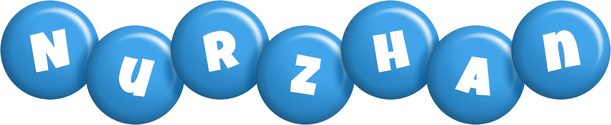 Nurzhan candy-blue logo