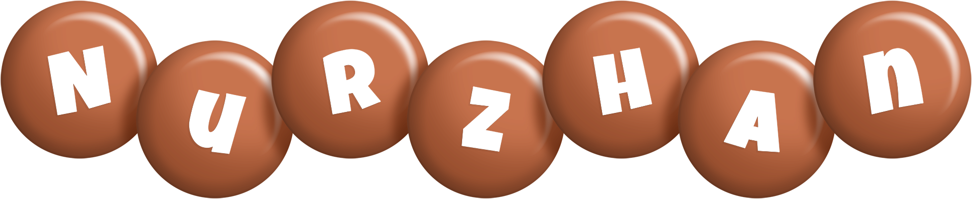 Nurzhan candy-brown logo