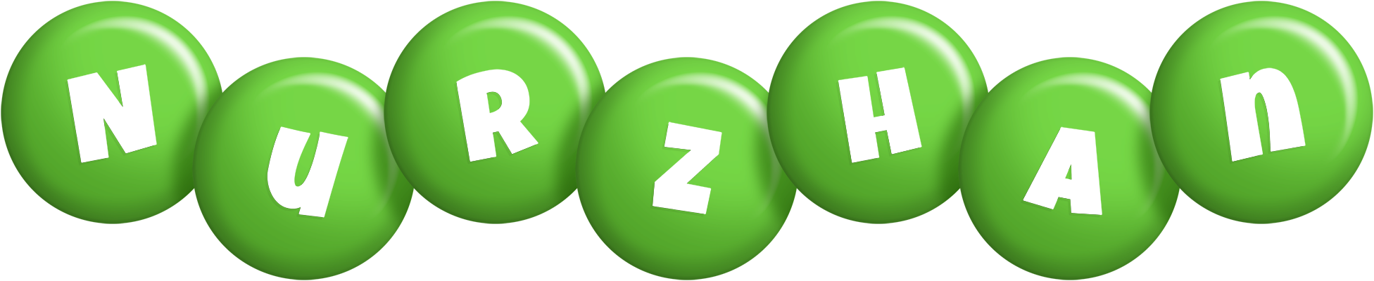 Nurzhan candy-green logo