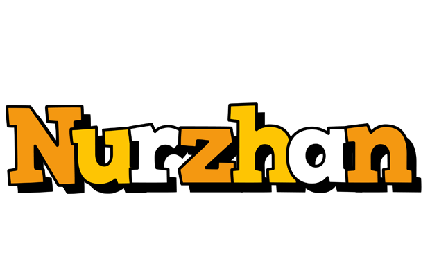 Nurzhan cartoon logo