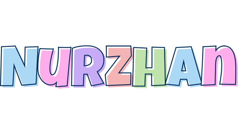 Nurzhan pastel logo