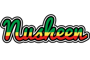 Nusheen african logo