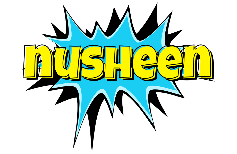 Nusheen amazing logo