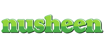 Nusheen apple logo