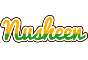 Nusheen banana logo