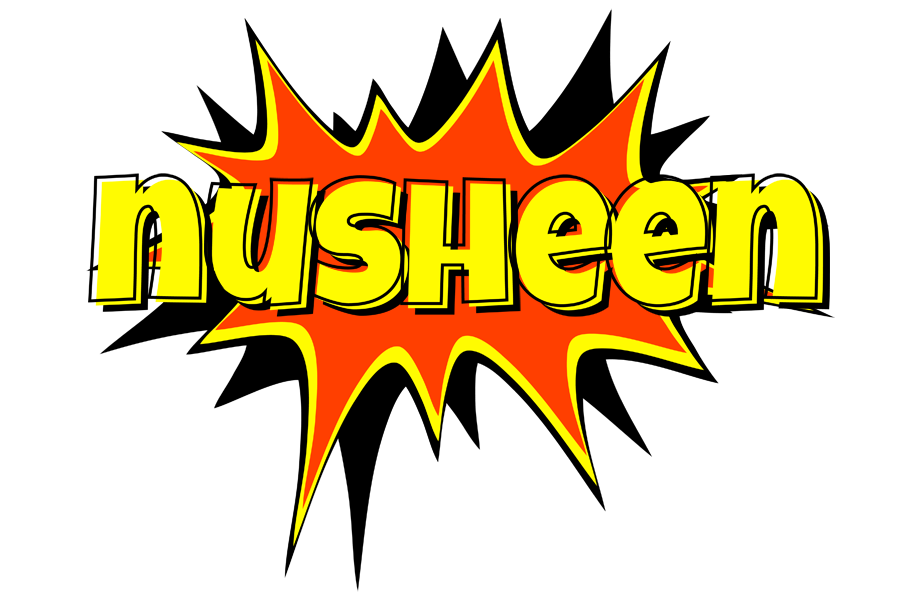 Nusheen bazinga logo