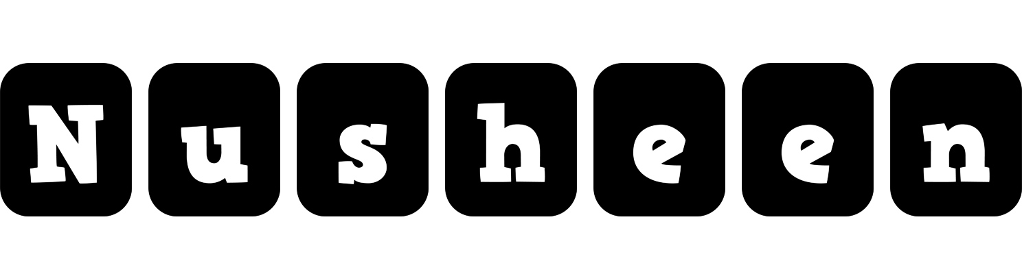 Nusheen box logo