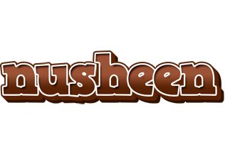 Nusheen brownie logo