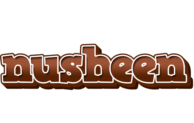 Nusheen brownie logo
