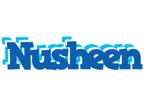 Nusheen business logo