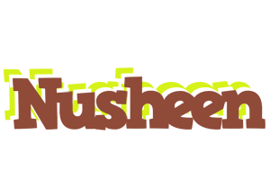 Nusheen caffeebar logo