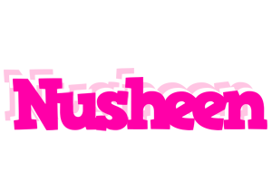 Nusheen dancing logo