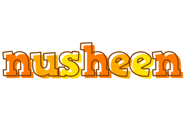 Nusheen desert logo
