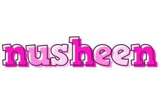 Nusheen hello logo