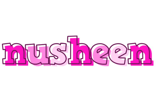 Nusheen hello logo