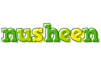 Nusheen juice logo