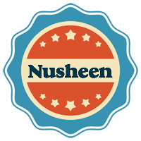 Nusheen labels logo