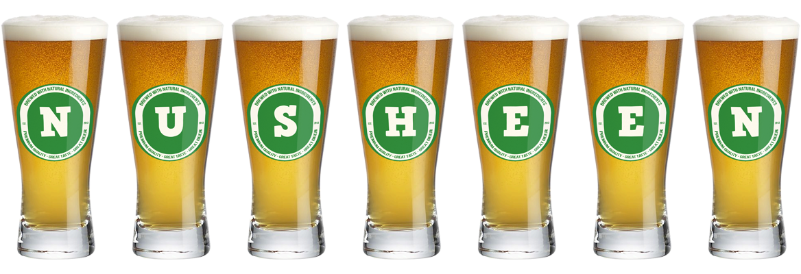 Nusheen lager logo