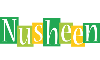 Nusheen lemonade logo