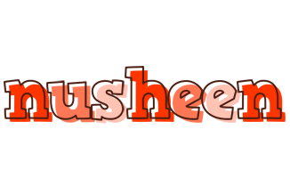 Nusheen paint logo