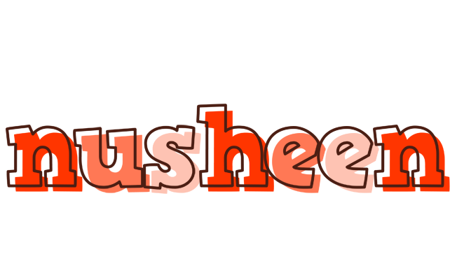 Nusheen paint logo