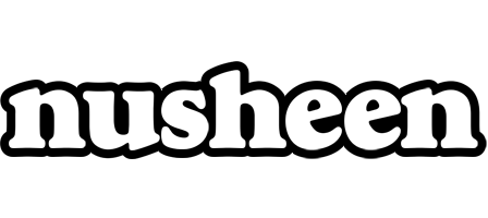 Nusheen panda logo