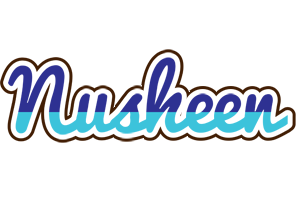 Nusheen raining logo