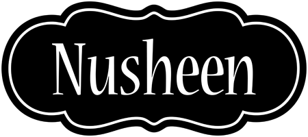 Nusheen welcome logo