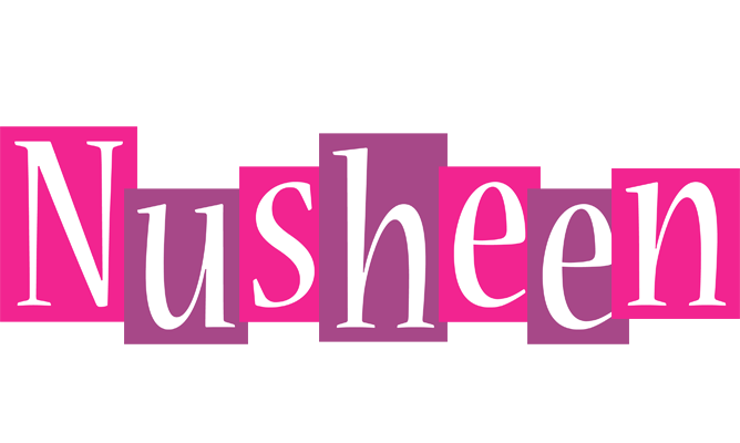 Nusheen whine logo