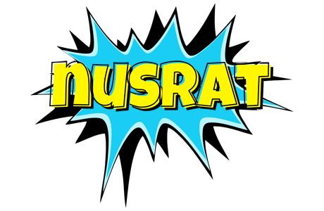 Nusrat amazing logo