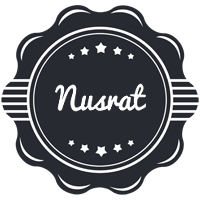 Nusrat badge logo