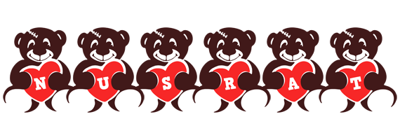 Nusrat bear logo