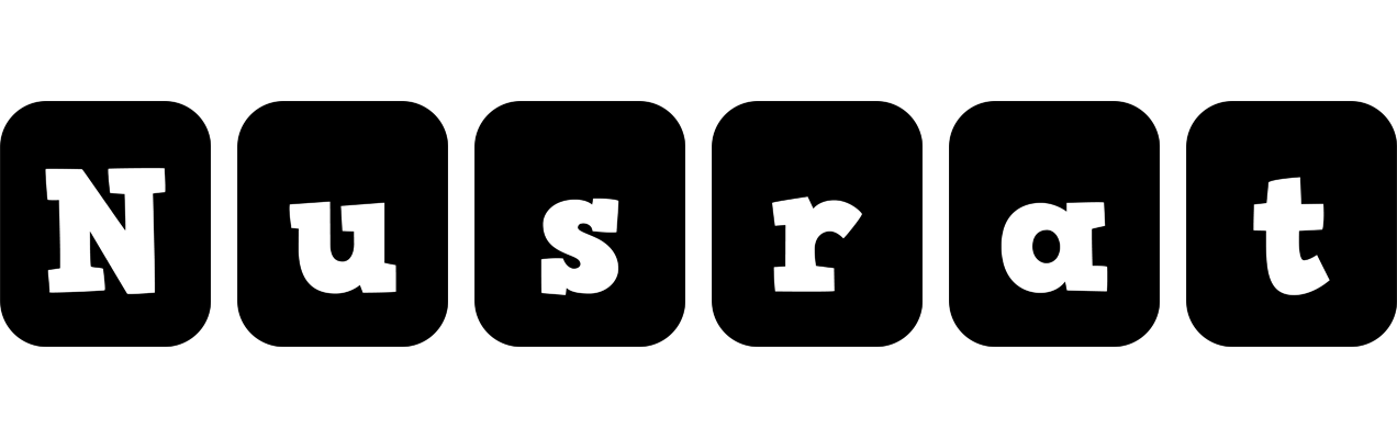 Nusrat box logo