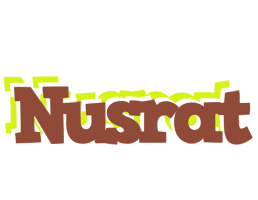 Nusrat caffeebar logo