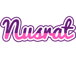 Nusrat cheerful logo