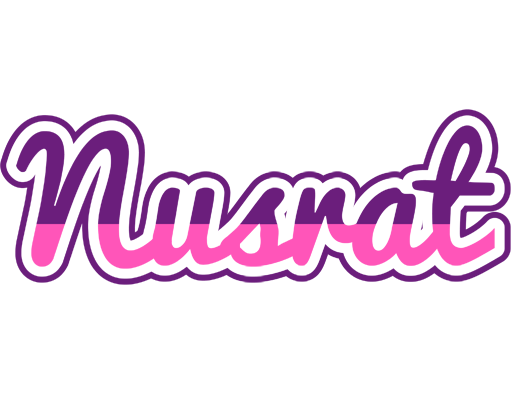 Nusrat cheerful logo
