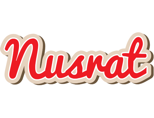 Nusrat chocolate logo