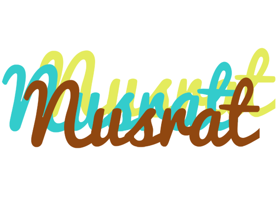 Nusrat cupcake logo